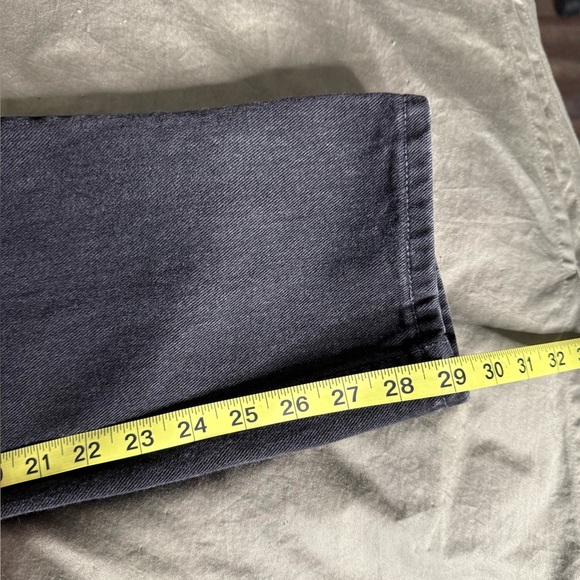 VINTAGE LEVI’S 550 BLACK JEANS 2001 Size 8 MIS M 100% Cotton Tapered Leg Y2K 90s - Picture 11 of 12